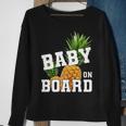 Pineapple Baby On Board Announcement Pregnancy Pineapple Sweatshirt Gifts for Old Women