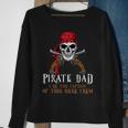 Pirat Papa Ich Bin Der Kapitän Halloween-Kostüm Cool Sweatshirt Geschenke für alte Frauen
