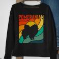 Pomeranian Dog Vintage Pet Lover Sweatshirt Gifts for Old Women