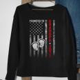 Promoted To Grandpa 2023 American Flag New Grandpa Sweatshirt Gifts for Old Women
