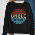 Promoted To Uncle Est 2021 Fathers Day Gifts Sweatshirt Gifts for Old Women