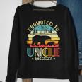 Promoted To Uncle Est 2023 Pregnancy Announcement Sweatshirt Gifts for Old Women