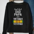 Proud Dad Papa Vietnam Veteran Vintage Vet Sweatshirt Gifts for Old Women