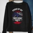 Proud Of My Puerto Rican Roots Puerto Rico Sweatshirt Gifts for Old Women