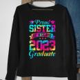Proud Sister Of A Class Of 2023 Graduate Senior 23 V2 Sweatshirt Gifts for Old Women