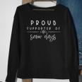 Proud Supporter Of Snow Days Vintage Christmas Holiday V5 Sweatshirt Gifts for Old Women