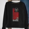Proud Us Army Veteran Usa Flag Army Boots And America Flag Sweatshirt Gifts for Old Women