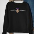 Purple Heart Combat Wounded Military Vet Sweatshirt Gifts for Old Women