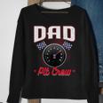 Race Car Birthday Party Racing Family Dad Pit Crew V2 Men Women Sweatshirt Graphic Print Unisex Gifts for Old Women