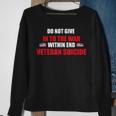 Reduce The Incidence Of Suicide Of American Veteran War Men Women Sweatshirt Graphic Print Unisex Gifts for Old Women