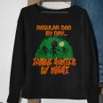 Regular Dad By Day Zombie Hunter By Night Halloween Single Dad S Sweatshirt Gifts for Old Women