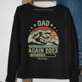 Retro Dad Again Est 2023 Loading Future New Vintage Sweatshirt Gifts for Old Women