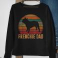 Retro French Bulldog Dad Gift Dog Owner Pet Frenchie Father Sweatshirt Gifts for Old Women