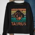 Retro Horoscope Taurus Sweatshirt Gifts for Old Women