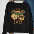 Retro Vintage Best Pug Dad Ever Sweatshirt Gifts for Old Women