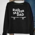 Retro Vintage Rad Skater Dad Skateboard Sweatshirt Gifts for Old Women