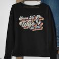 Retro Vintage Soon To Be Wife 2023 Soon To Be Wife Sweatshirt Gifts for Old Women