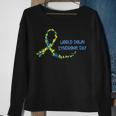 Ribbon World Down Syndrome Day V2 Sweatshirt Gifts for Old Women