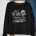 Save A Pitbull Euthanize A Dog Fighter Pit Bull Lover Men Women Sweatshirt Graphic Print Unisex Gifts for Old Women