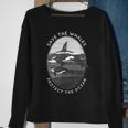 Save The Whales Protect The Ocean Orca Killer Whales Sweatshirt Gifts for Old Women