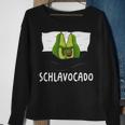 Schlavocado - Avocado Sleep Pajamas Sweatshirt Gifts for Old Women
