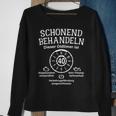 Schonend Behandeln Oldtimer Ist 40 Plakette 40 Geburtstag Sweatshirt Geschenke für alte Frauen