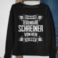 Schreiner Legende Witziger Vintage Spruch Sweatshirt Geschenke für alte Frauen