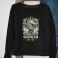 Schwab Name- In Case Of Emergency My Bloo Sweatshirt Gifts for Old Women