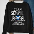 Sempill Scottish Family Clan Scotland Name Men Women Sweatshirt Graphic Print Unisex Gifts for Old Women