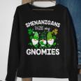 Shenanigans With My Gnomies St Patricks Day Gnome Funny Sweatshirt Gifts for Old Women
