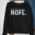 Should The Government Nope Libertarian Ancap Liberty Freedom Sweatshirt Gifts for Old Women