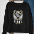 Sibyl Name- In Case Of Emergency My Blood Sweatshirt Gifts for Old Women