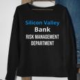 Silicon Valley Bank Risk Management V2 Sweatshirt Gifts for Old Women