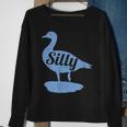Silly Goose Funny Silly Goose Sweatshirt Gifts for Old Women
