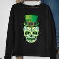 Skull St Patricks Day Irish Funny Saint Patricks Day Of Dead Sweatshirt Gifts for Old Women