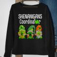 St Patricks Day Shenanigans Coordinator Gnomes Green Gnomies Sweatshirt Gifts for Old Women