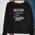Statut De La Relation Pris Par Une Infirmiere Sexy T-Shirt Sweatshirt Geschenke für alte Frauen