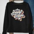 Stay Trippy Little Hippie Vintage Groovy Hippies Sweatshirt Gifts for Old Women