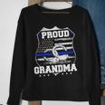 Stolzer Oma Des Polizisten Sweatshirt Geschenke für alte Frauen