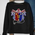 Stone Coat Of Arms Surname Last Name Family Crest Sweatshirt Gifts for Old Women