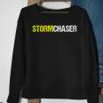 Storm Chaser Distressed Sweatshirt Gifts for Old Women