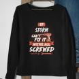 Storm Name Storm Family Name Crest Sweatshirt Gifts for Old Women