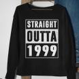 Straight Outta 1999 Vintage 22 Years Old 22Nd Birthday Gifts Sweatshirt Gifts for Old Women