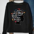 Strong Black Woman Black Queen Melanin Queen Sweatshirt Gifts for Old Women