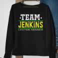 Team Jenkins Lifetime Member Surname Last Name Tree Reunion Men Women Sweatshirt Graphic Print Unisex Gifts for Old Women