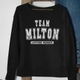 Team Milton Lifetime Member Family Last Name Sweatshirt Gifts for Old Women