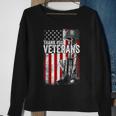 Thank You Veterans Proud Veteran Day Dad Grandpa V8 Sweatshirt Gifts for Old Women