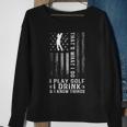 Thats What I Do I Play Golf And I Know Things Retro Sweatshirt Gifts for Old Women