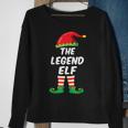 The Legend Elf Family Matching Funny Christmas Costume Sweatshirt Gifts for Old Women