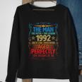 The Man Myth Legend 1992 Aged Perfectly 30Th Birthday Sweatshirt Gifts for Old Women